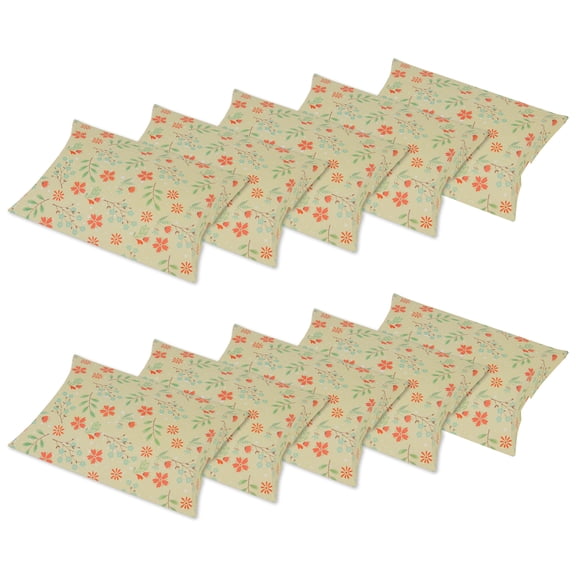 Unique Bargains 10Pcs Elegant Tiny Empty Slim Treat Gift Box Green 5.5"x3.9"x1.1"