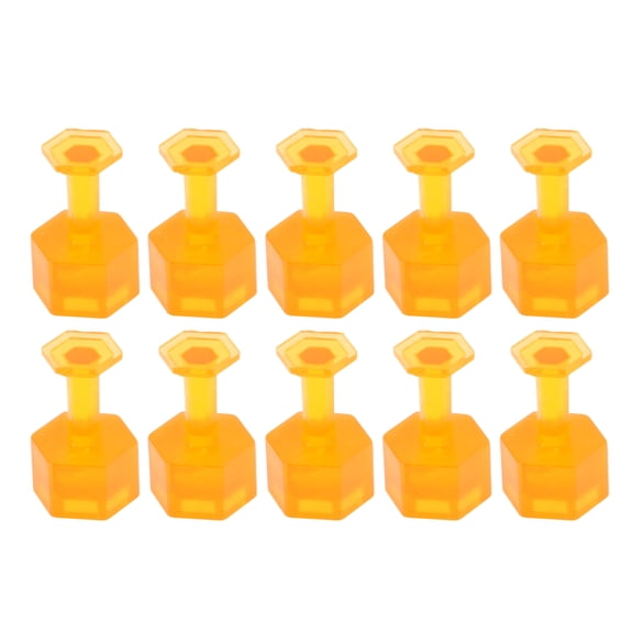 Unique Bargains 10Pcs Pdr Glue Tabs 9 mm Dent Removal Tools Orange for Automobile Dent Repair Kit Car Body Dent Repair Tool