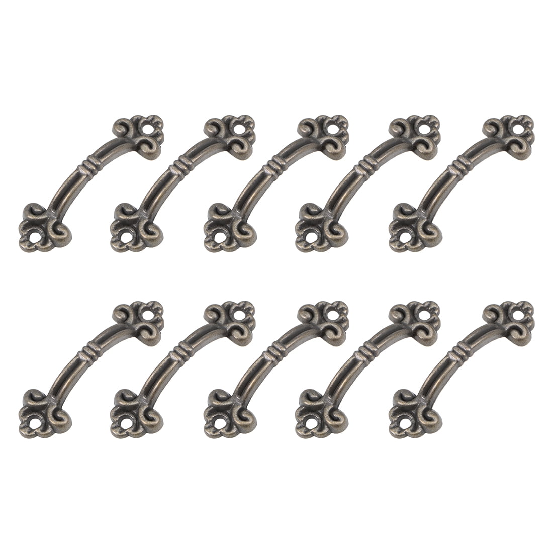 10pc Jewelry Wooden Box Small Handles Cabinet Chests Case Drawer Pull Door Knobs