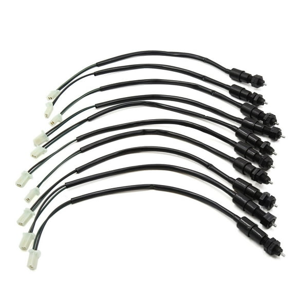 Unique Bargains 10Pcs Universal 42cm Length Motorcycle Scooter Rear Brake Stop Switch Cable Wire