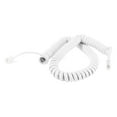 thumbnail image 1 of Unique Bargains 10ft Length Coil Stretchy RJ9 4P4C Elastic Telephone Cable White, 1 of 1