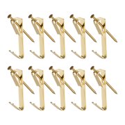 Unique Bargains 10lbs Photo Frame Hanging Hooks Kit Picture Hangers w Nails 25Pack