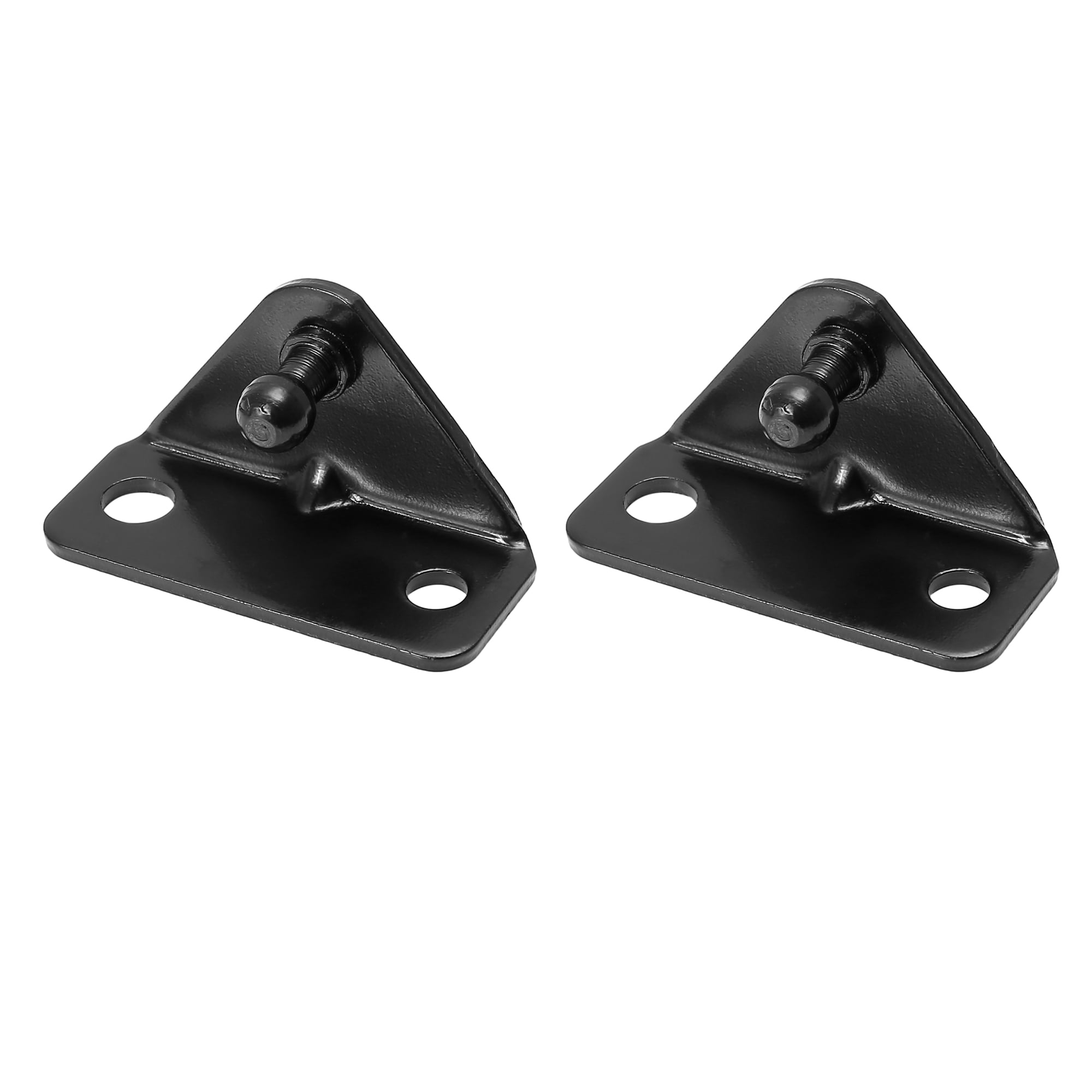 Unique Bargains 10mm Car Ball Studs Mounting Brackets for Gas Struts Shock 64x35x21mm 2Pcs