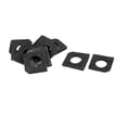 thumbnail image 1 of Unique Bargains 10mm Fitting Dia Carbon Steel Slot Section Square Washer 10Pcs, 1 of 2