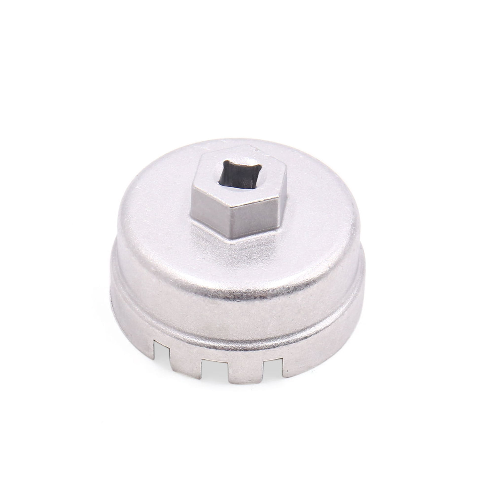 Unique Bargains 10mm Square Socket 14 Flutes Oil Filter Wrench Spanner for Lexus Vehicles