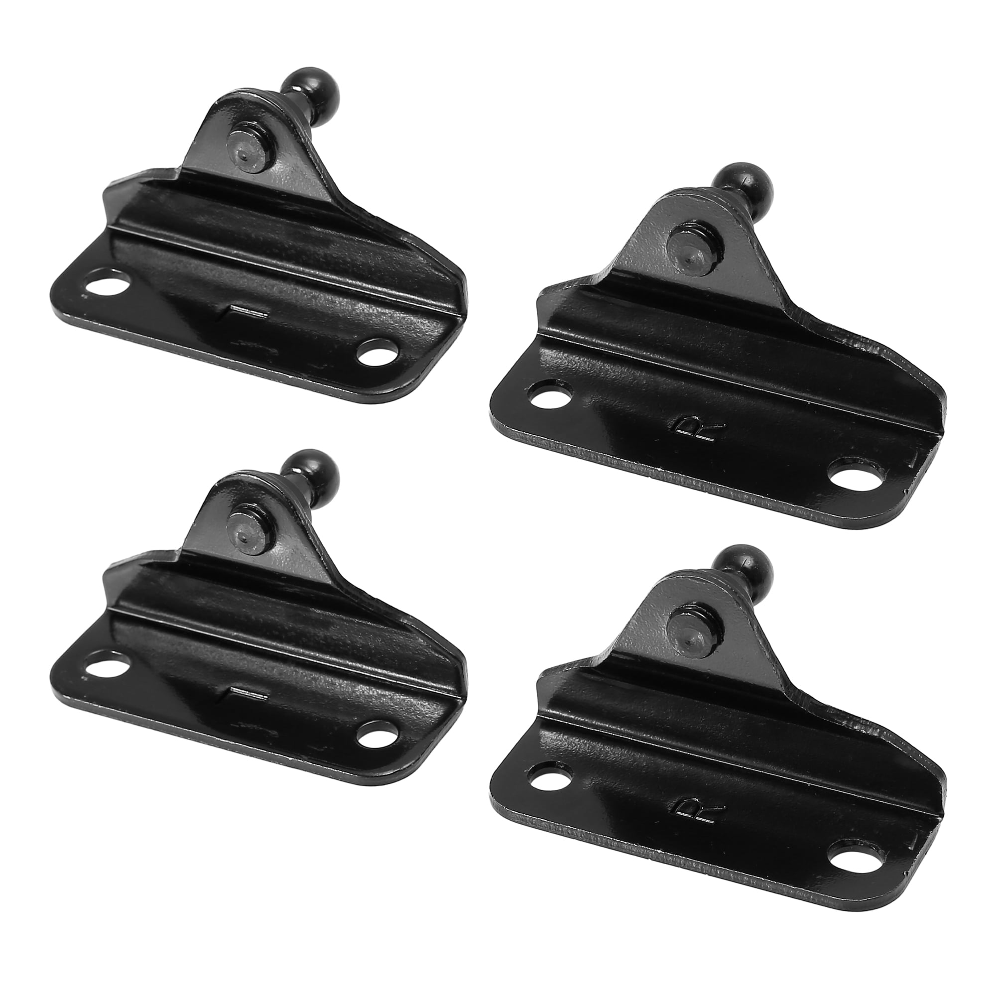 Unique Bargains 10mm Vehicle Ball Studs Mounting Brackets for Gas Struts Shocks 4Pcs