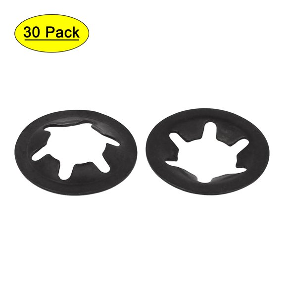 Unique Bargains 10mm x 20mm Internal Tooth Quicklock Locking Washers 30Pcs