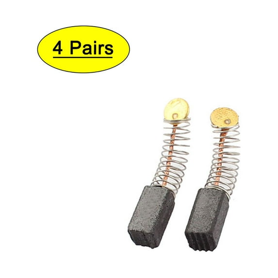 Unique Bargains 10mm x 5mm x 5mm Electric Drill Motor Rotary Power Tool Carbon Brushes 4 Pairs