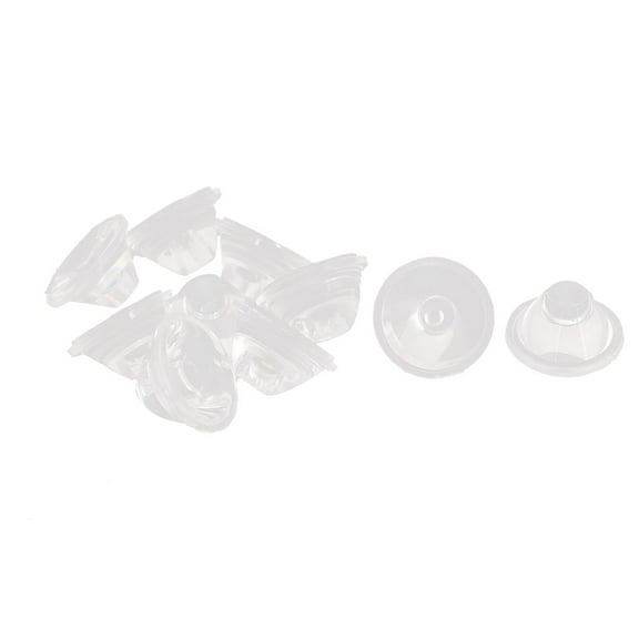 Unique Bargains 10pcs 20mm Transparent High Power Lens Reflector Collimator 45 Degree