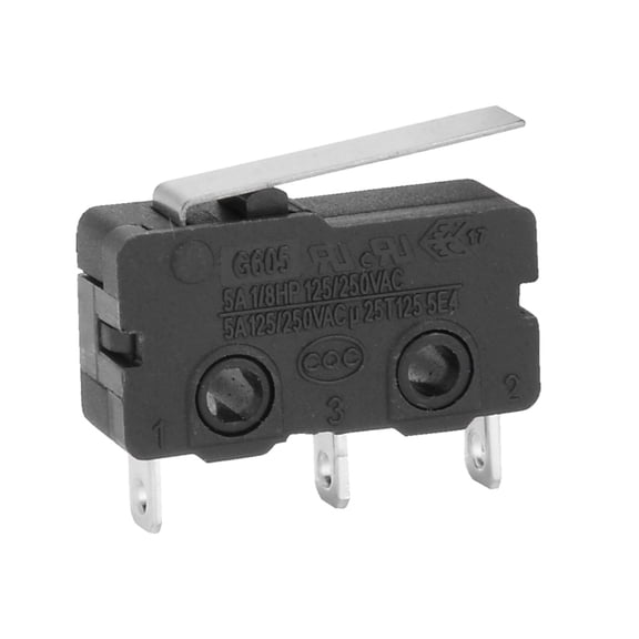 Unique Bargains 10pcs 250VAC 5A Short Straight Hinge Lever Miniature 3Pin SPDT