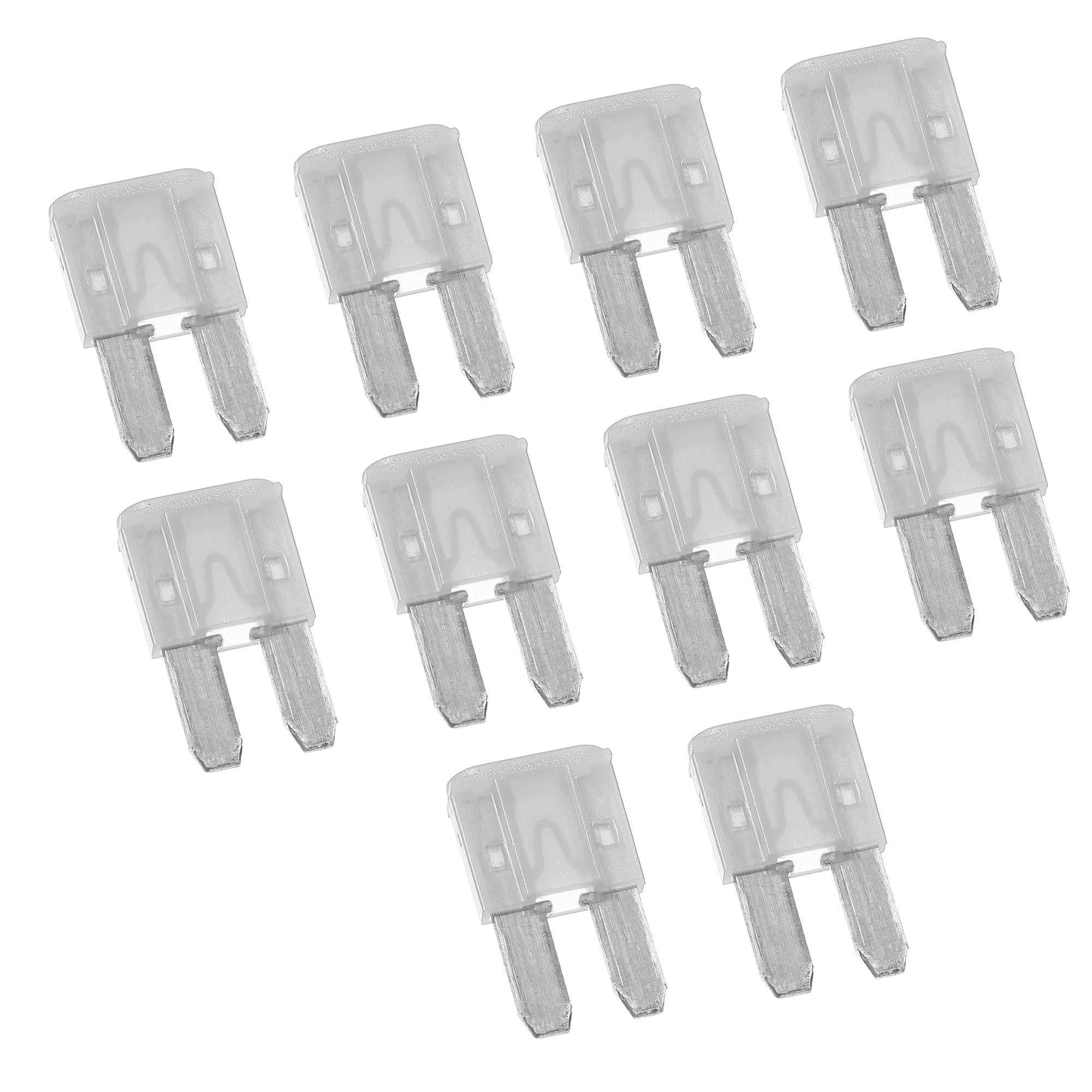 Unique Bargains 10pcs 25A 25Amp Car Mini Blade Fuses for Boat Truck RV