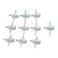 thumbnail image 1 of Unique Bargains 10pcs 4 Way Tyre Tire Valve Stem Core Remover Installer Tool for Car Bike, 1 of 4