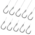 thumbnail image 2 of Matzuo Black Chrome Sickle Baitholder Hooks – Size 4, 6, Or 10 – 100 Pack – Freshwater/Saltwater 2 of 3