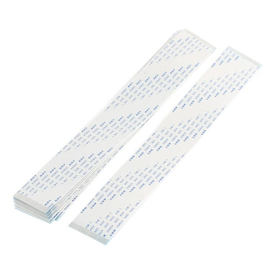 10pcs 60 Pin 0.5mm Pitch FFC Flexible Ribbon Cable for LCD Player (200mm)