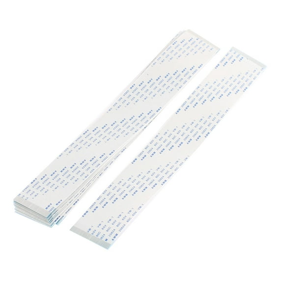 10pcs 60 Pin 0.5mm Pitch FFC Flexible Ribbon Cable for LCD Player (200mm)
