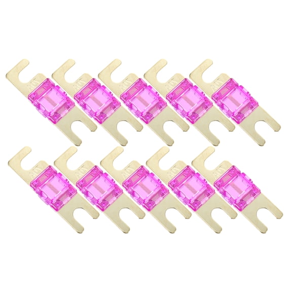 Unique Bargains 10pcs 70A AFS Mini ANL Fuse Replaces Electrical Protection for Auto Car Truck Motorcycle Boat Audio CDs