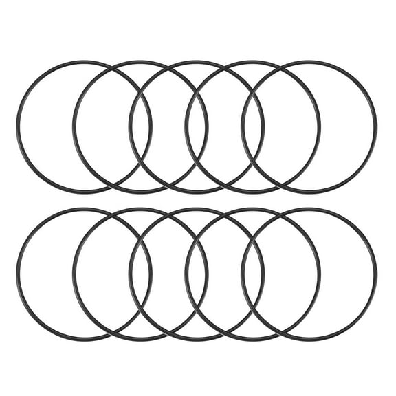 Unique Bargains 10pcs 95x3mm NBR O Rings Seal Gaskets Washers for Hydraulic System