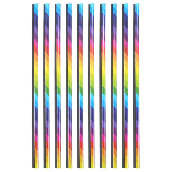 Unique Bargains 10pcs Car Air Conditioner Outlet Vent Decoration Strip for Vent Outlet Universal Assorted Color