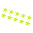 thumbnail image 1 of 10 Pcs Reflective Stickers, 1.97"x1.89" Star Shape Safety Tape Reflector Universal for Cars Trucks Trailers Waterproof PET Fluorescent Yellow, 1 of 7