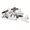 Unique Bargains 10pcs Spring Loaded Office Grip Clips Money Clip Paper ...