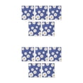 thumbnail image 1 of Unique Bargains 10pcs Super Absorbent Kitchen Dish Towels Reusable Towels Flower 2 7" x 8", 1 of 7