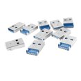 thumbnail image 1 of Unique Bargains 10pcs Welding Plate 180 Degree 9 Pin USB 3.0 A Male Jack Plug, 1 of 1