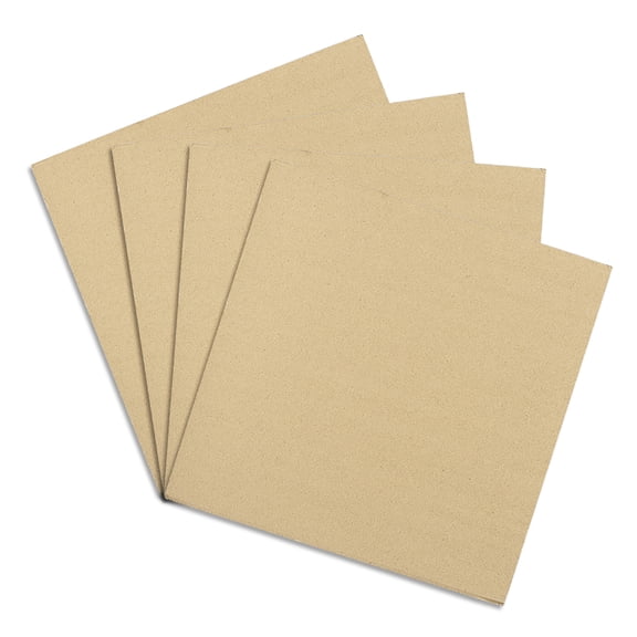 Corrugated Cardboard Filler Insert Sheet Pads 3-Layer 3mm x 11.81 x 11.81-inch for Packing, Mailing, and Crafts 4pcs