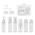 thumbnail image 1 of Unique Bargains 11 Pcs Travel Container Set Reusable Travel Bottles Set White, 1 of 6