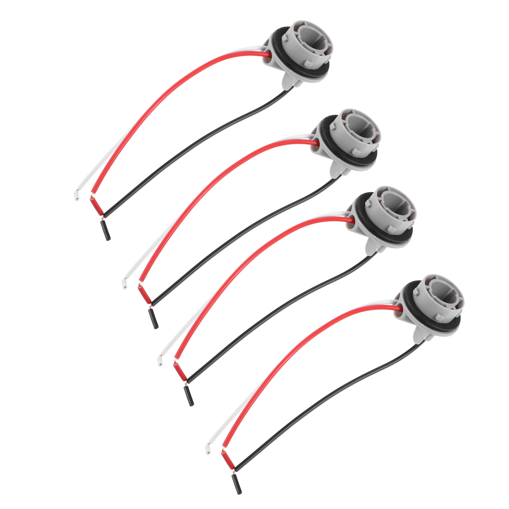 2x 1157 LED Pigtail Wire Harness – Female Socket For Stop, Brake, Turn Signal Lights