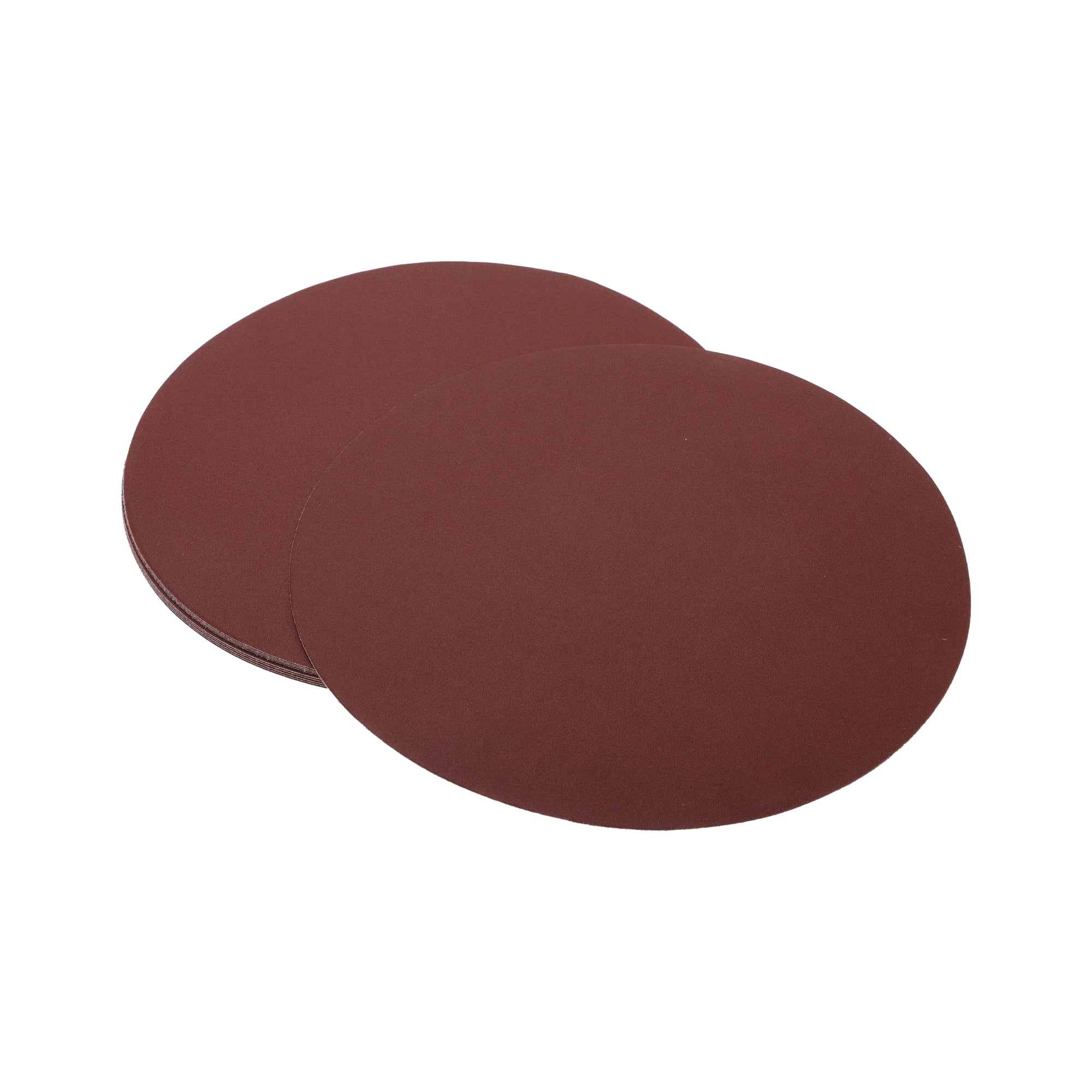 Unique Bargains 12 Inch Sanding Discs Round Hook and Loop Sandpaper 10 PCS 150 Grit