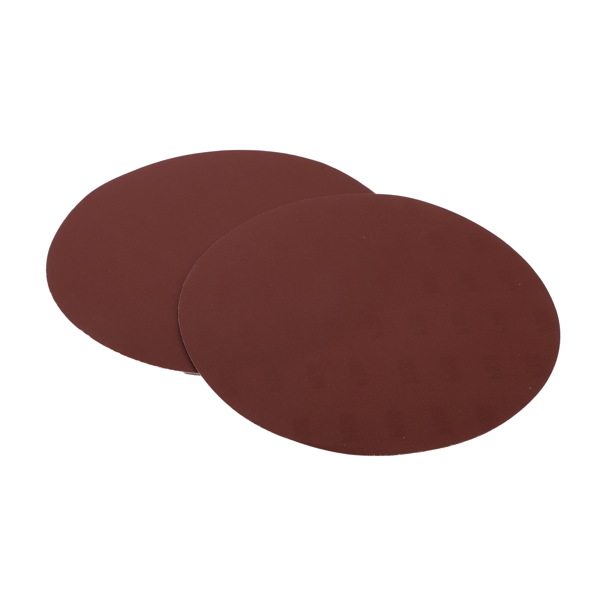 Unique Bargains 12 Inch Sanding Discs Round Hook and Loop Sandpaper 10 PCS 320 Grit
