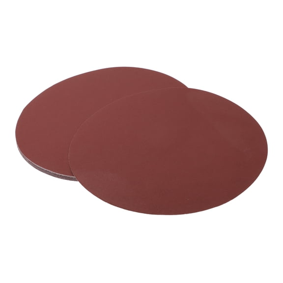 Unique Bargains 12 Inch Sanding Discs Round Hook and Loop Sandpaper - 10 PCS 220 Grit