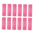 thumbnail image 1 of Unique Bargains 12 Pcs Convenient Heatless Voluminous Hair Roller for Women 2.68"x0.79" Rose Red, 1 of 2
