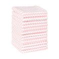 thumbnail image 1 of Unique Bargains 12 Pcs Microfiber Absorbent Rags Reusable Cleaning Towels Pink 12"x12", 1 of 7