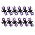 thumbnail image 1 of Unique Bargains 12 Pcs Mini Hair Claw Clip Small Rhinestone Hair Clips Metal Little Hair Clips for Women and Girl Purple, 1 of 7