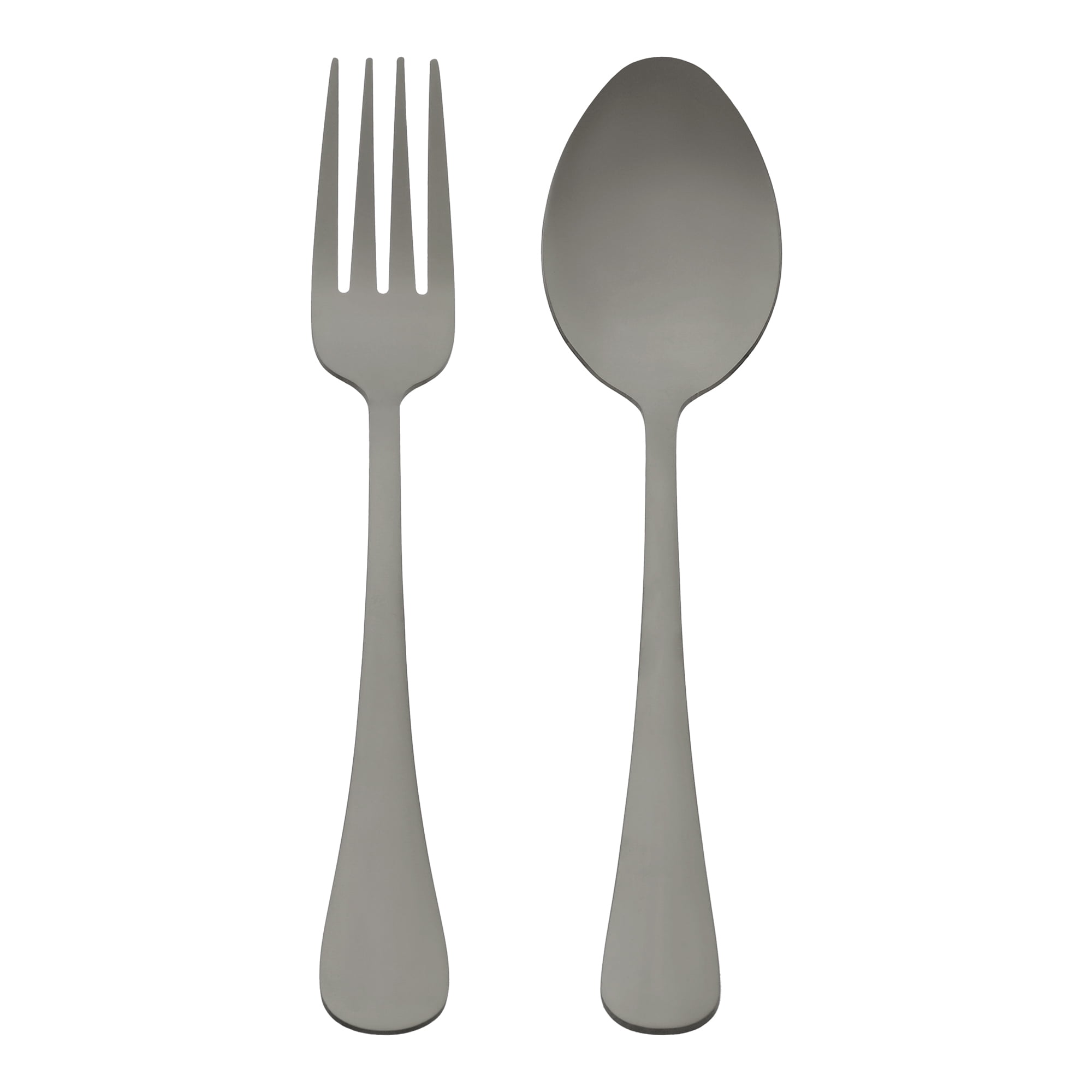 Unique Bargains 12 Pcs Silverware Set Stainless Steel Flatware Black