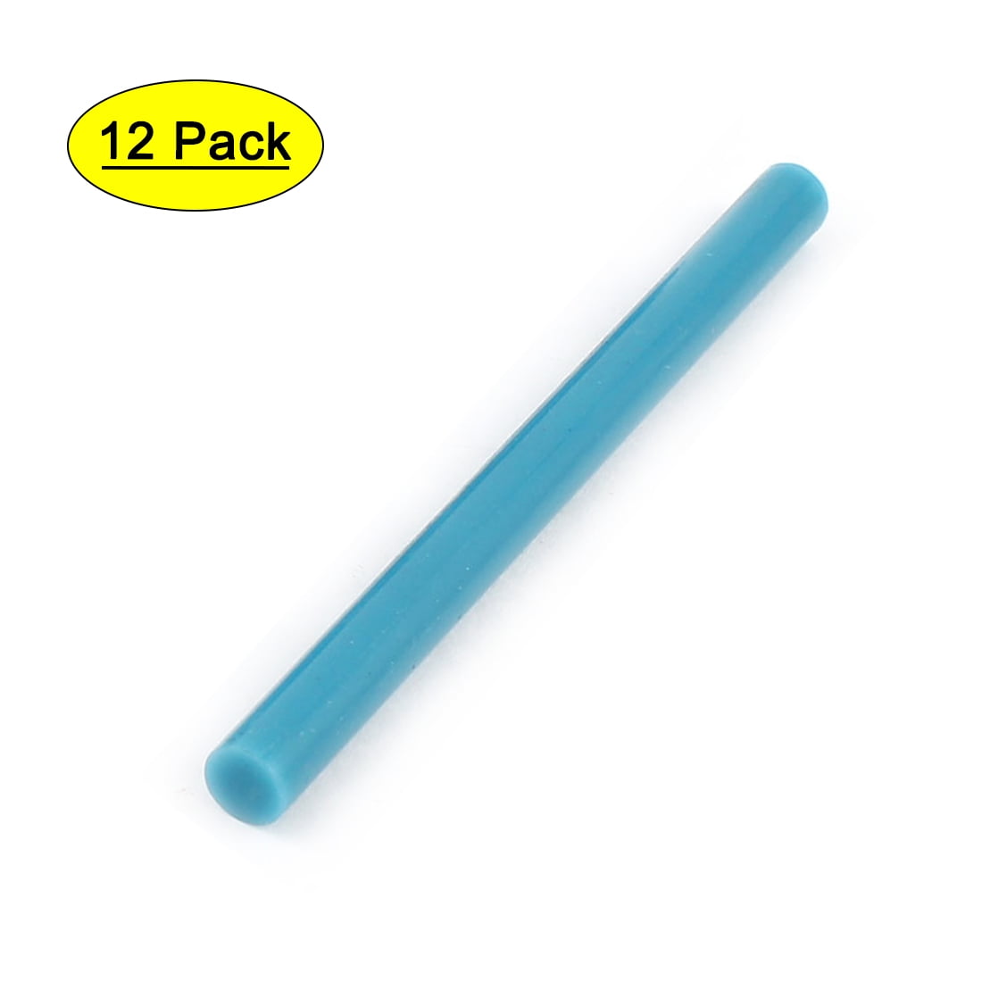Unique Bargains 12 Pieces Blue Hot Melt Glue Adhesive Sticks 7mm x