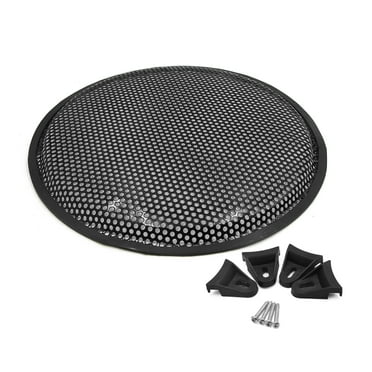 Unbranded 3-Inch Speaker Grill – Black Decorative Mesh Protective Cover (1-Pack)
