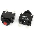 thumbnail image 1 of Unique Bargains  125V/250V 7A NC Hand Reset Button Overload Protector Circuit Breaker 2Pcs, 1 of 1