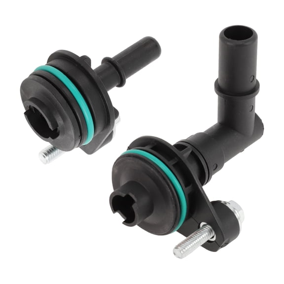 Unique Bargains 12685407/12665645 PCV Valve for Buick Encore 2016-2022 for Chevrolet Cruze 2016-2019 Positive Crankcase Ventilation Valve Plastic Metal Black 1 Set