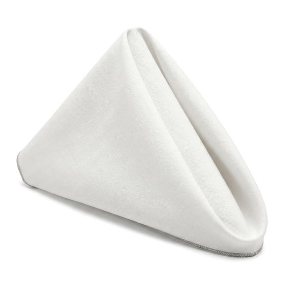 Unique Bargains 12Pcs Cotton Washable Dinner Cloth Napkins White 18x18inch