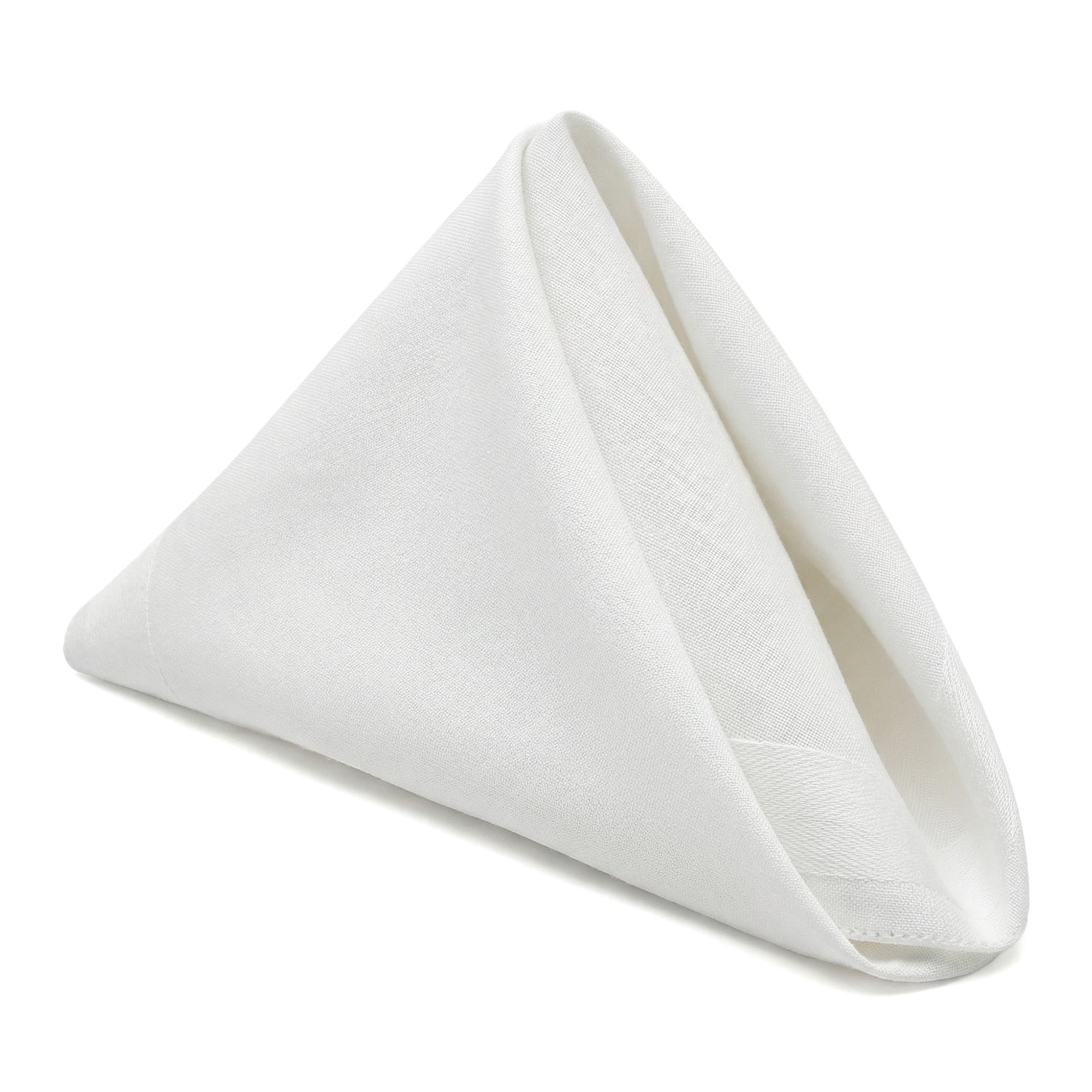 Unique Bargains 12Pcs Cotton Washable Elegant Cloth Napkins Light Gray 16x16inch