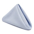 thumbnail image 1 of Unique Bargains 12Pcs Cotton Washable Reusable Events Cloth Napkins Sky Blue 16x16inch, 1 of 6