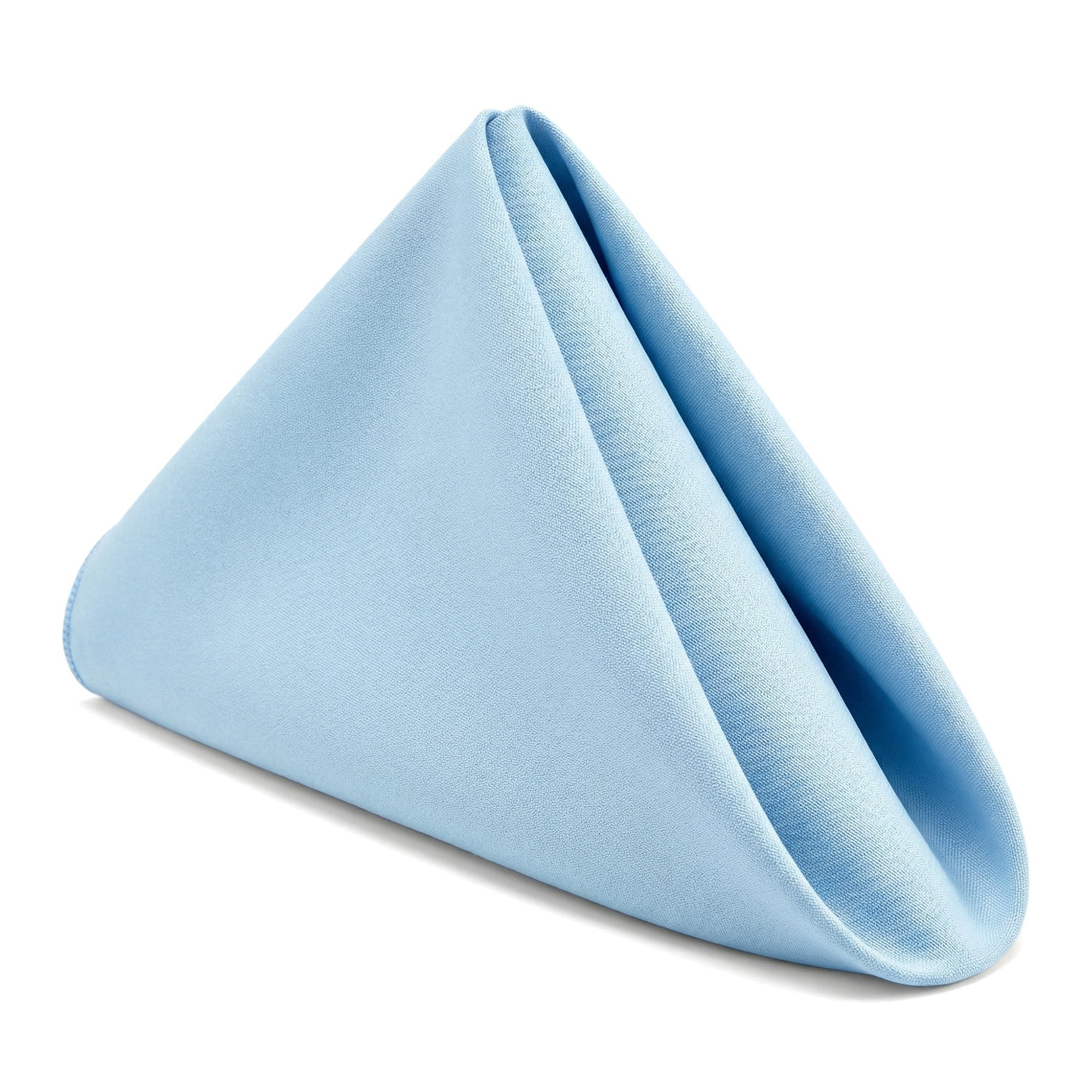 Unique Bargains 12Pcs Reusable Table Dinner Napkins Blue 12x12inch
