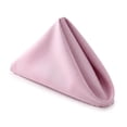 thumbnail image 1 of Unique Bargains 12Pcs Satin Washable Cloth Napkins Pink 17x17inch, 1 of 6
