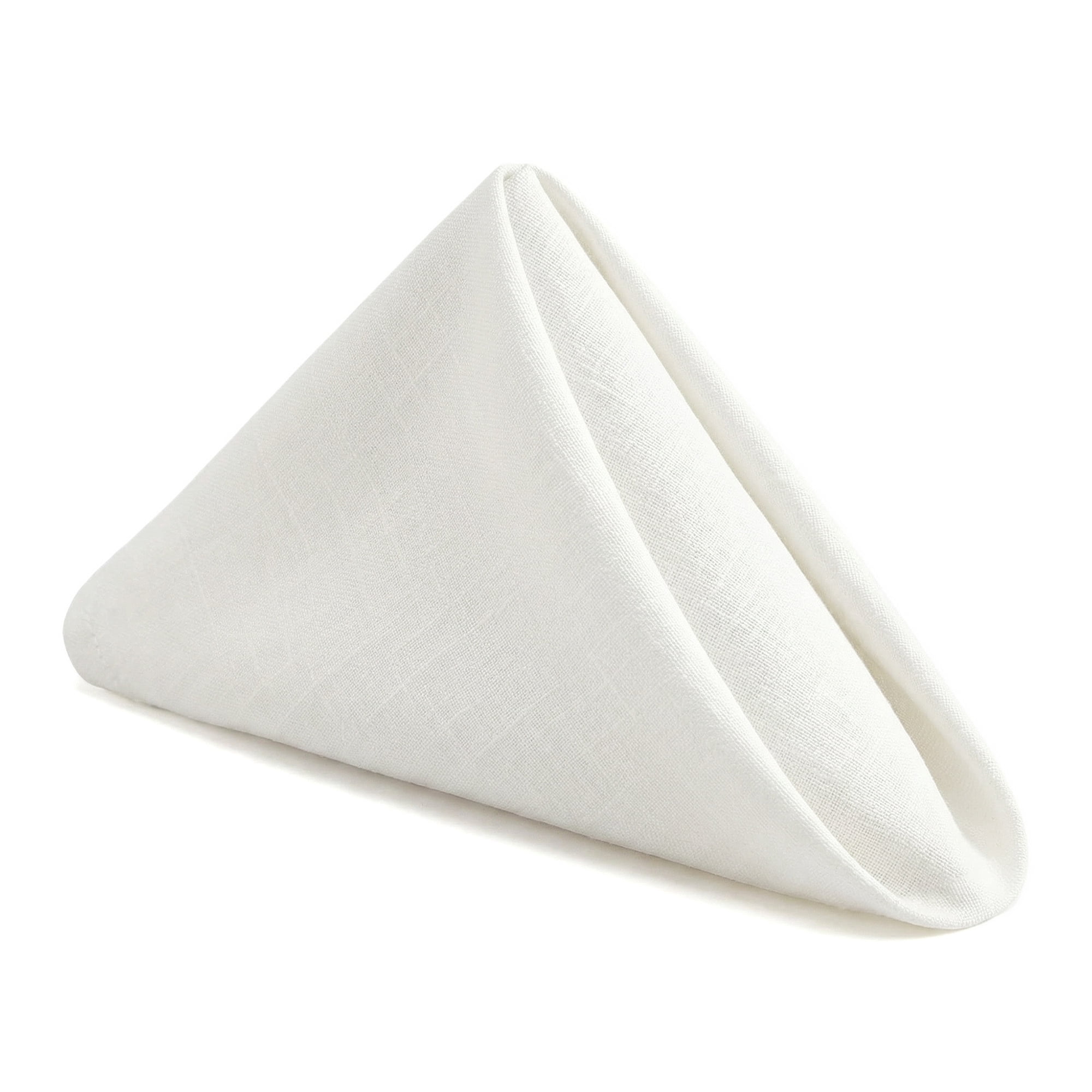 Unique Bargains 12Pcs Solid Washable Reusable Cloth Napkins Beige 13x13inch