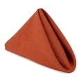 thumbnail image 1 of Unique Bargains 12Pcs Solid Washable Reusable Cloth Napkins Orange 13x13inch, 1 of 6