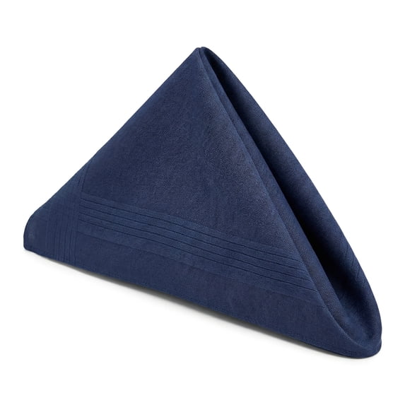 Unique Bargains 12Pcs Washable Reusable Cloth Napkins Cyan 16x16inch