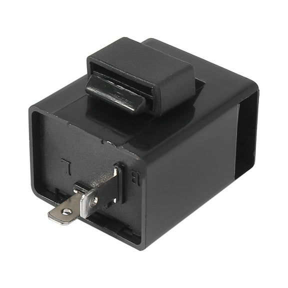 Unique Bargains 12V 2 Pin Motorcycle Turn Signal Light Indicator Flasher Blinker Relay Beeper