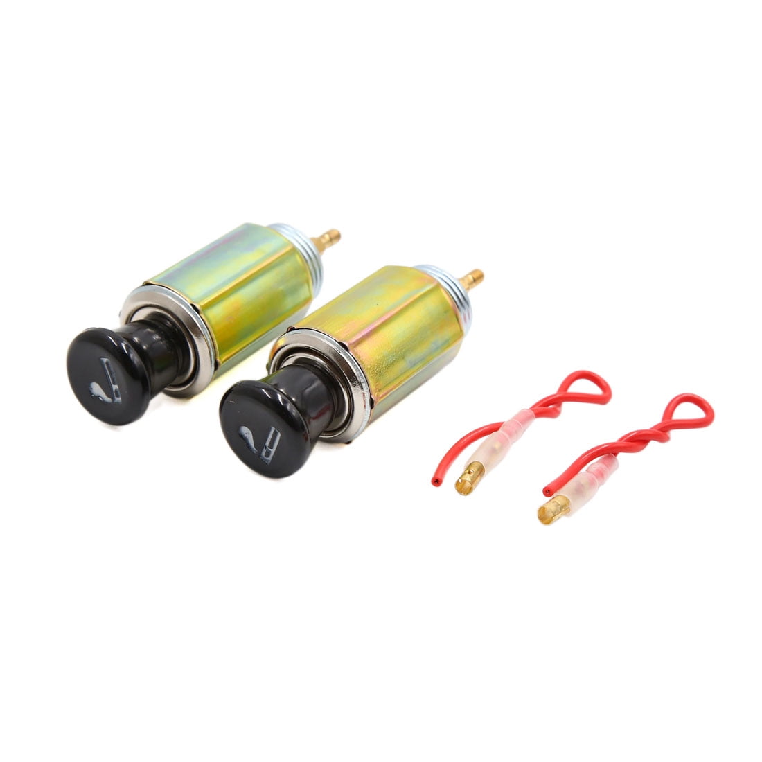 Unique Bargains 12V Car Cigarette Lighter Replacement Adapter Ignition with Wire